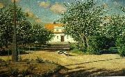 johan krouthen familjen svenfelts villa i ljungsbro oil painting reproduction